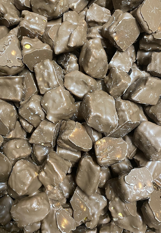 SelectSweets chocolate covered honeycomb treats with smooth milk chocolate coating and crunchy centers