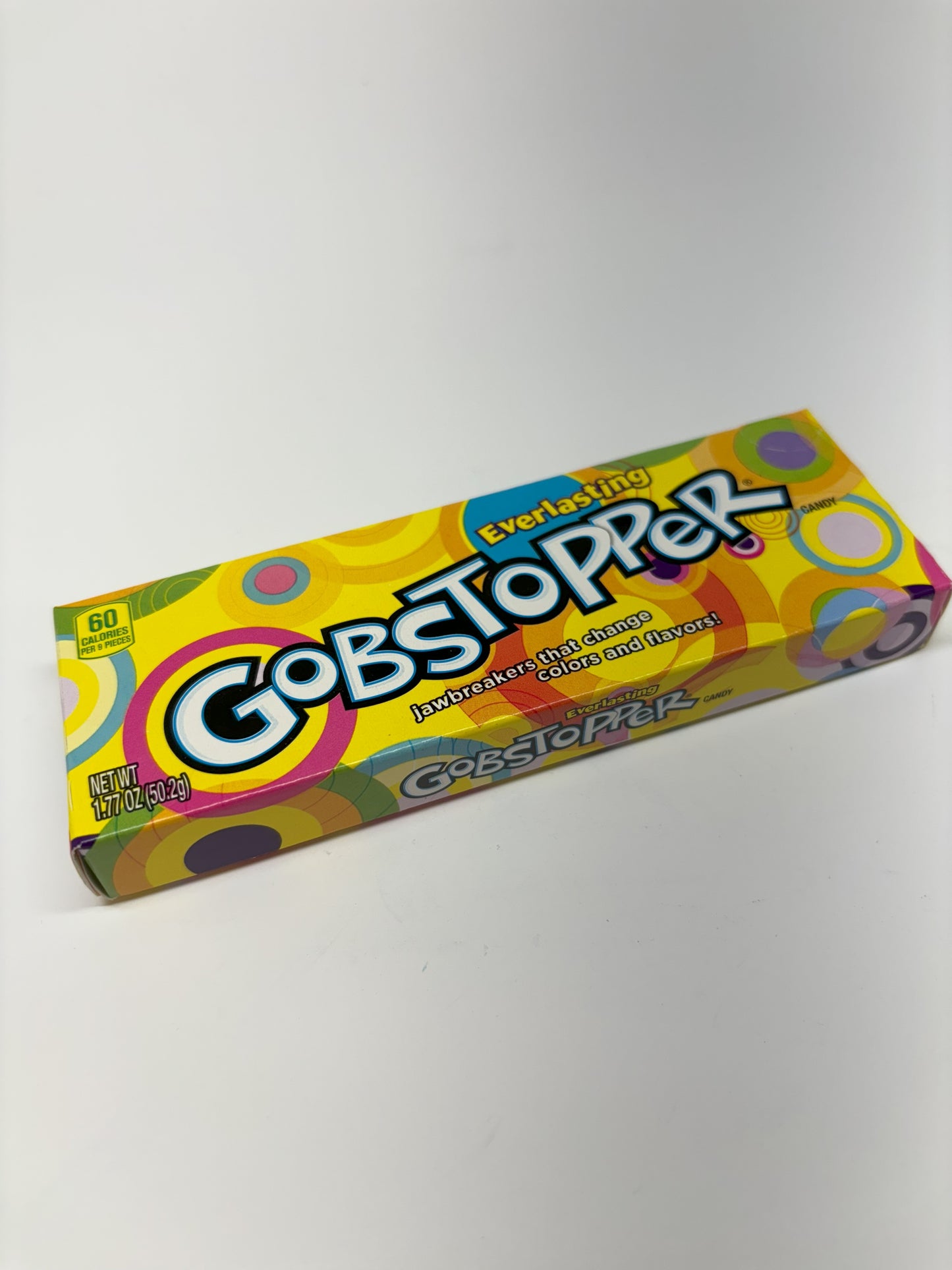 Select Sweets Everlasting Gobstopper candy box with colorful circle design and fruity flavors