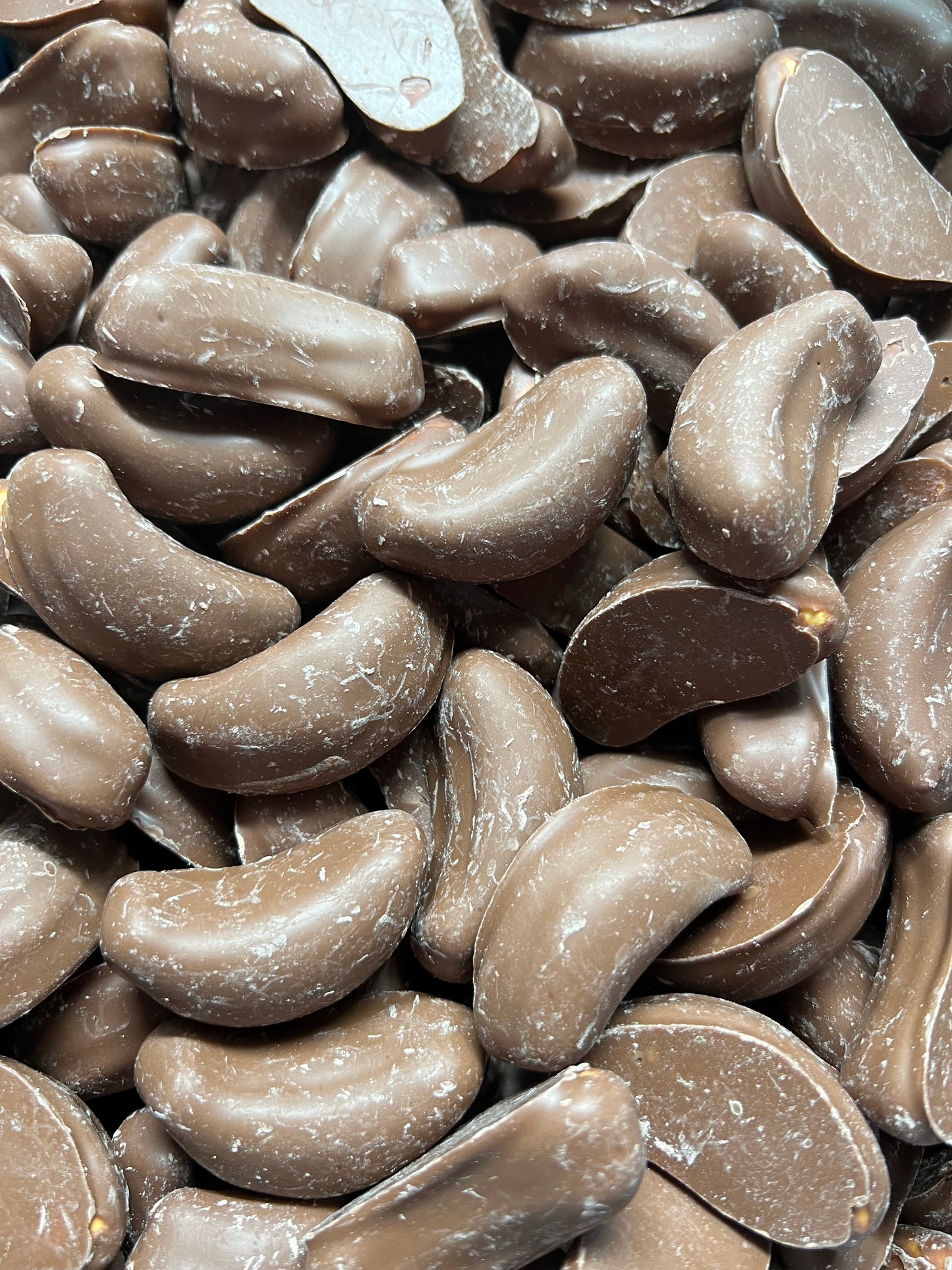 SelectSweets milk chocolate banana candy with smooth milk chocolate coating and banana shape