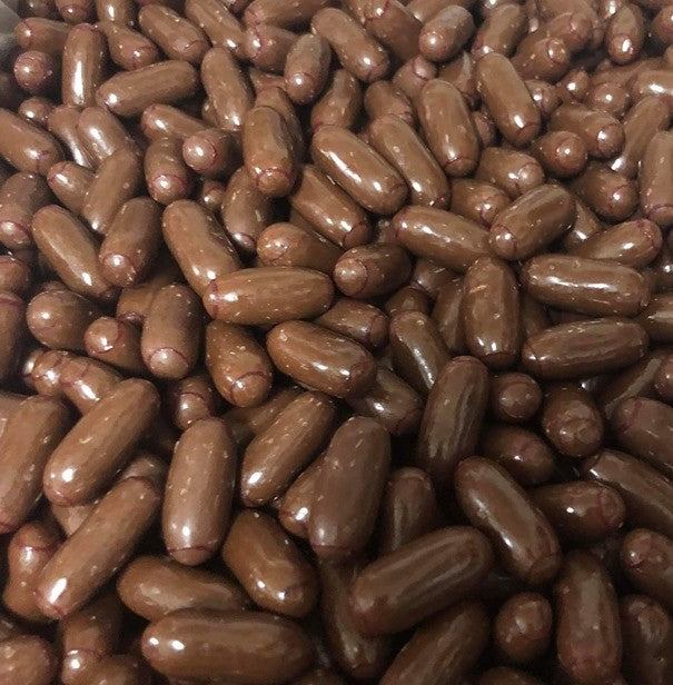 Milk Chocolate Raspberry Bullets