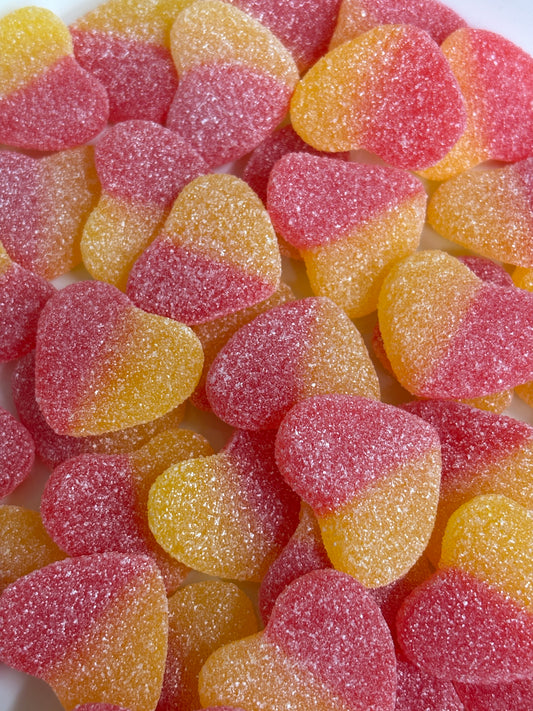 Sour Peach Hearts