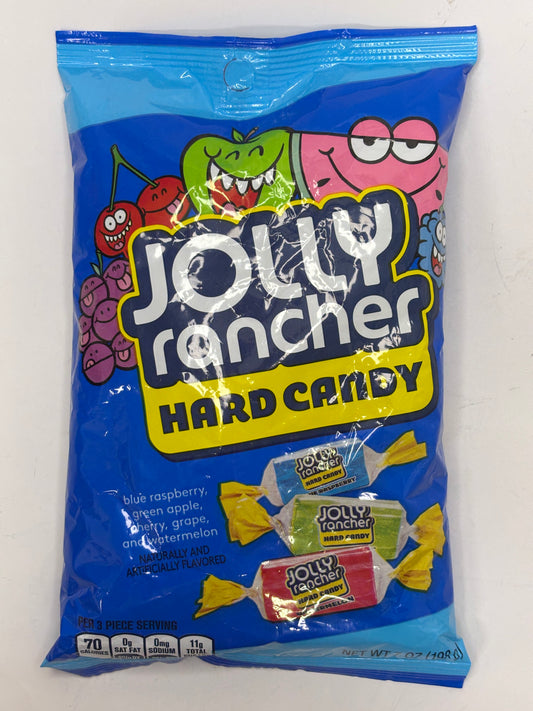Select Sweets Jolly Rancher hard candy assorted fruit flavors in blue packaging