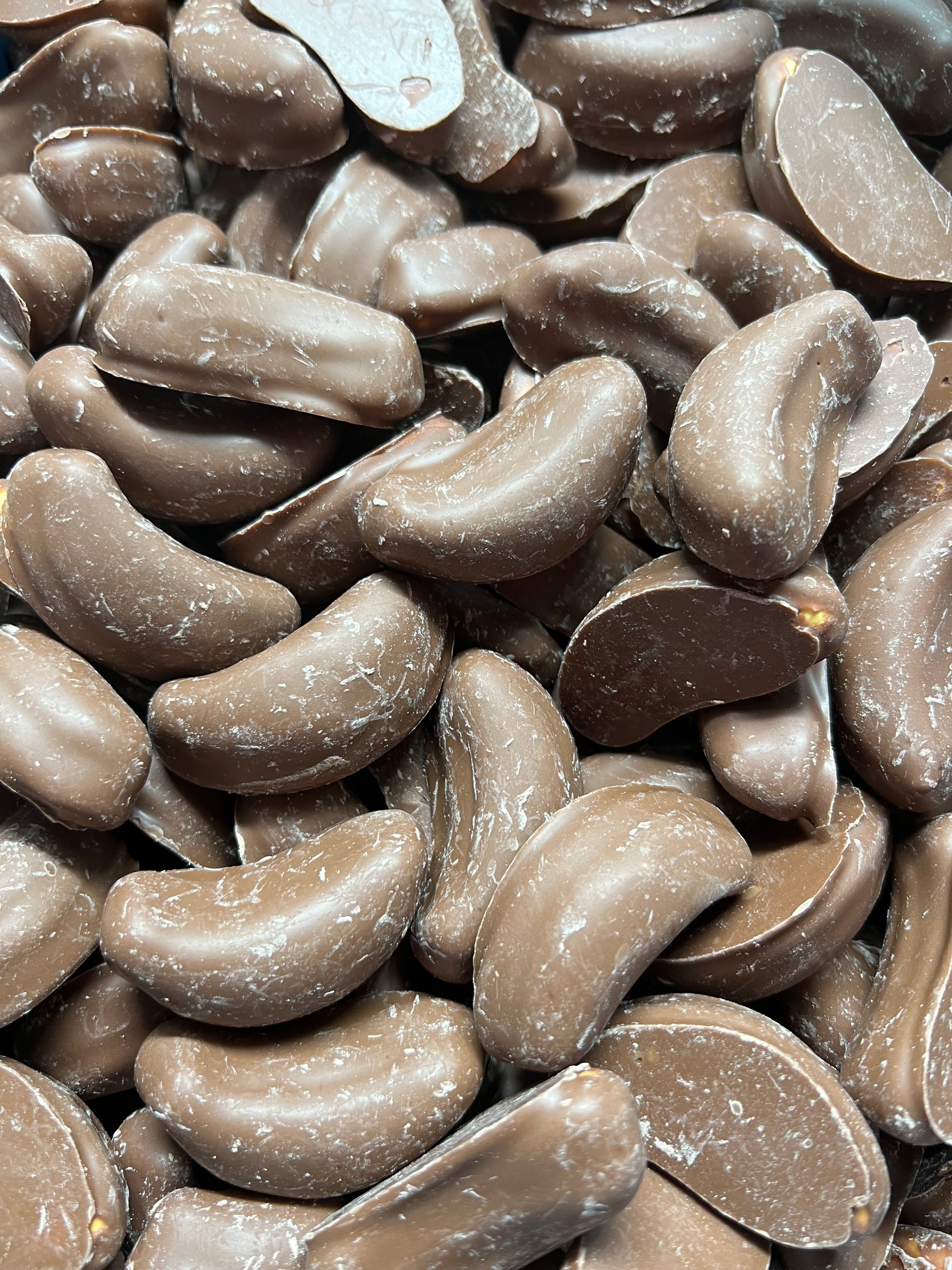 SelectSweets milk chocolate banana candy with smooth milk chocolate coating and banana shape