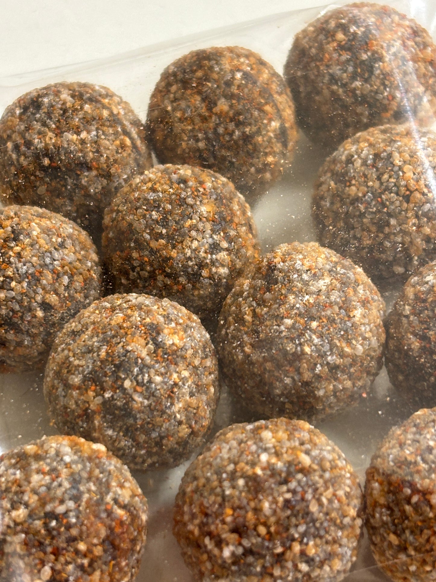 Select Sweets Mega Sour Candy Balls coated in a crunchy, tangy sugar layer